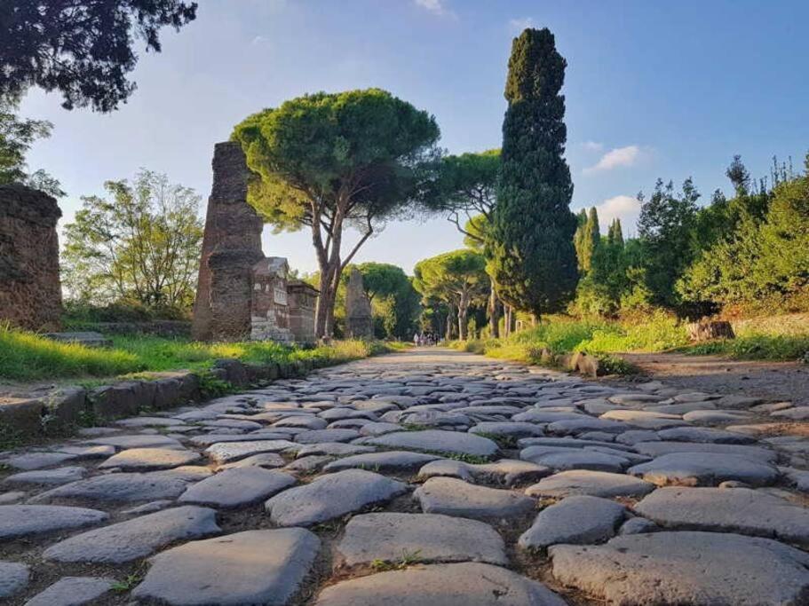 Rooftop Appia Antica,Silenzioso Riservato Two Bedrooms Two Bathrooms ローマ エクステリア 写真
