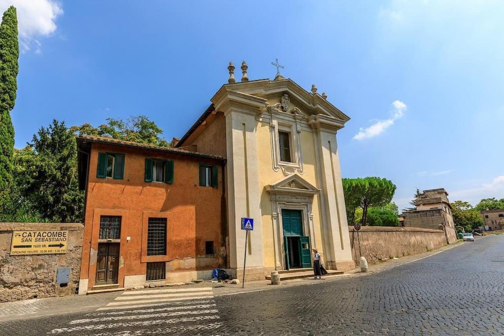 Rooftop Appia Antica,Silenzioso Riservato Two Bedrooms Two Bathrooms ローマ エクステリア 写真